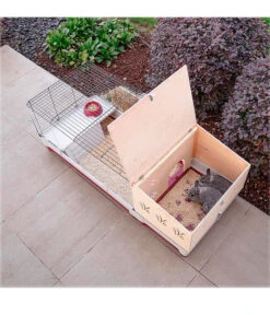 Ferplast Nagerheim Krolik 140 Plus, Ca. B142/H50/T60 Cm -KERBL Store 6953194 WE MO 002 FerplastNagerKKrolik140plus