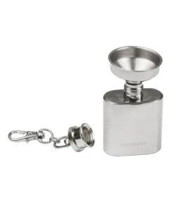 Munkees® Schlüsselanhänger Flachmann-Set Kippis, Ca. B4,5/H8/T2,2 Cm