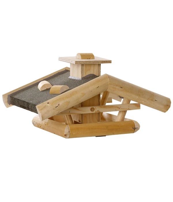 Dehner Natura Vogelhaus Watzmann, Natur, Ca. B55/H23/T40 Cm 3 Dehner Natura Vogelhaus Watzmann, Natur, Ca. B55/H23/T40 Cm